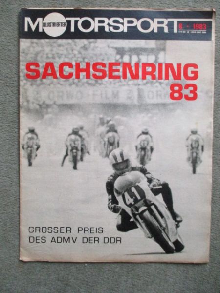 illustrierter motorsport 8/1983 Sachsenring 83 Grosser Preis des ADMV der DDR,MZ ETS 250G (1963-72)