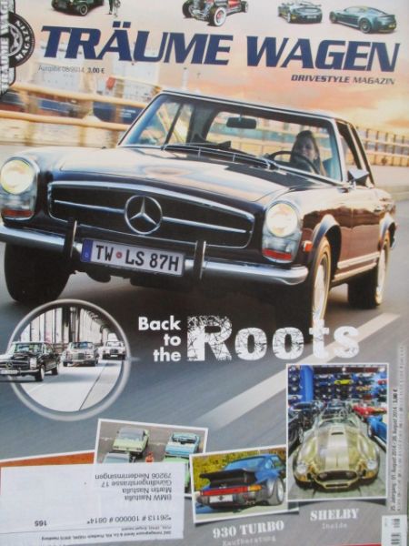 Träume Wagen Drivestyle Magazin 8/2014 Caterham Seven 250R,Porsche 930 Turbo,Mercedes 280SE Cabrio,Sahara Ente