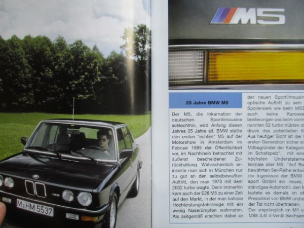 Der Doppelscheinwerfer Januar 2010 25 Jahre M5 E28 +E34,M1 E26, M3 E30