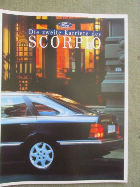 Ford Scorpio Gebrauchtwagen Katalog Oktober 1991