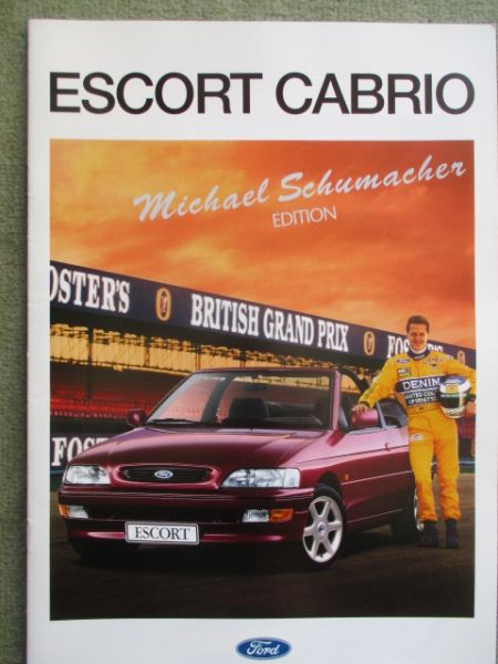 Ford Escort Cabrio Michael Schumacher Edition Mai 1993