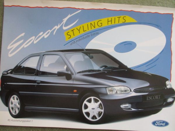 Ford Escort Styling Hits Katalog Januar 1995