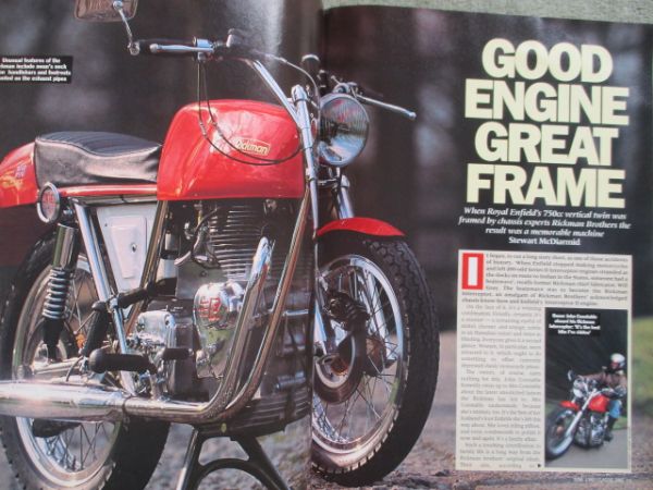 Classic Bike 6/1992 Raunchy Rickman Interceptor, Triumph T140 Roadburner,BSA 250 Starfire Road Test