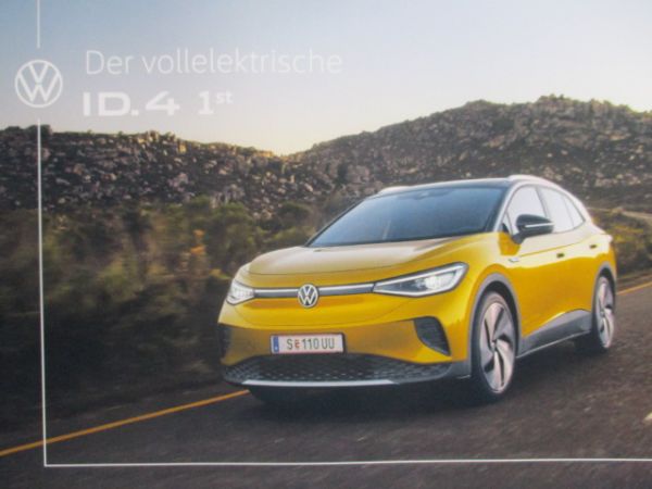 VW ID.4 1st Edition +Max Katalog Oktober 2020 +Preisliste 77kWh Batterie