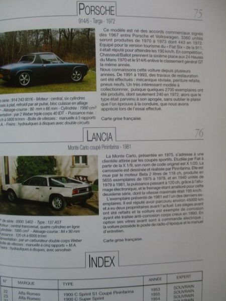 Poulain Le fur Commissaires Priseurs Associes automobiles de collection Paris 22. Juni 1998
