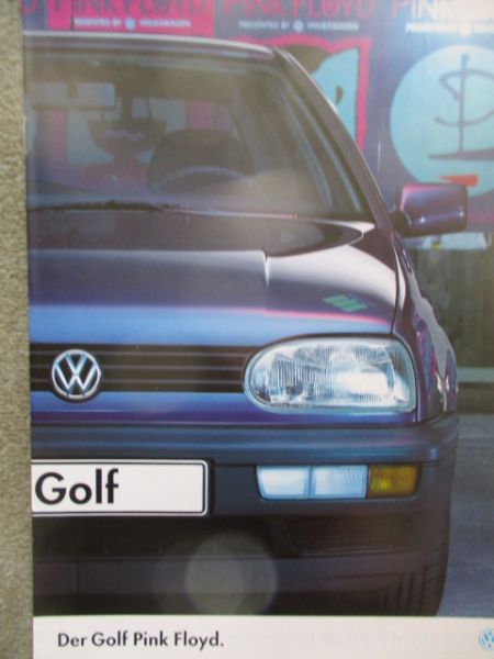 VW Golf III 1H1 Pink Floyd Katalog im August 1994