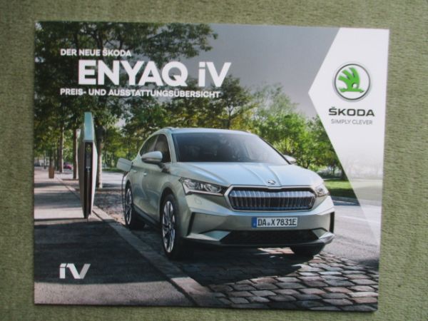 Skoda Enyaq iV Preisliste Januar 2021