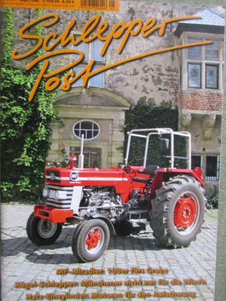 Schlepper Post 5/2011 MF 85 MF188, Hatz Kleindieselmotoren L1 und L2,County Four-Drive