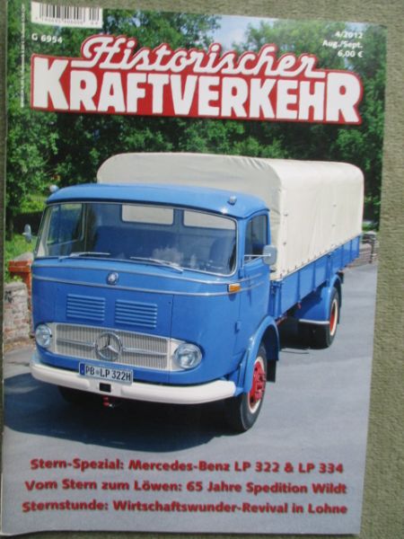 Historischer Kraftverkehr 4/2012