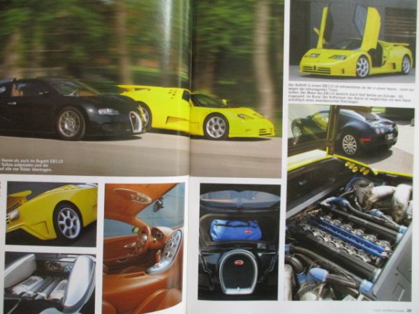 Austro Classic 5/2010 Bugatti Typ 101,EB110 +16.4 Veyron Hermes +Galibier,VW T1 Bosch Renndienst,