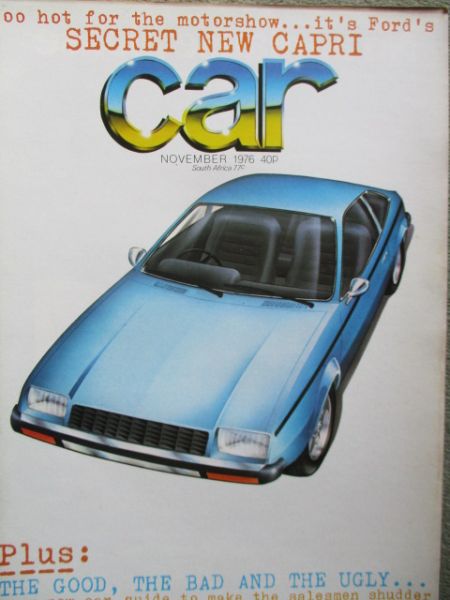 car 11/1976 Cortina 1600 vs. Avenger vs. Cavalier,Renault 20TL vs. Maxi HL vs. Passat B1 LS,Panther