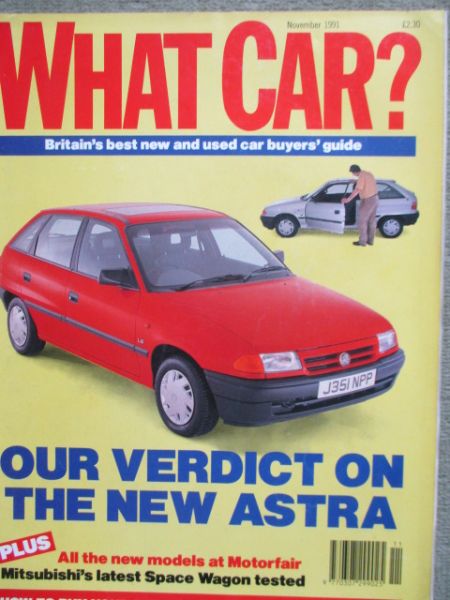 What Car? 11/1991 Vauxhall Astra F 1.4LSi vs. ZX Avantge vs. Tipo 1.4DGT vs. Esort 1.4LX vs. Rover 214S