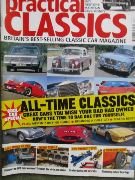practical classics 4/2005 Morris Marina,MGA 1500,MGA 1600 Twin Cam MK2,Ford Consul Capri,Austin Seven,