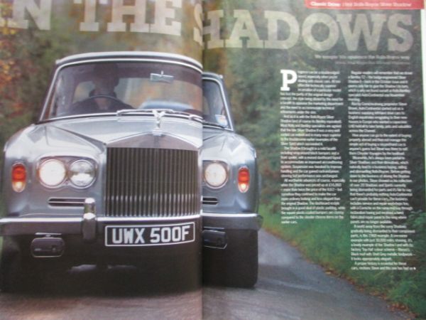 classic car mart 1/2012 Lotus Esprit, Triumph Vitesse,Granada Mk2 vs. BMW 525e E28,68iger Rolls-Royce Silver Shadow,