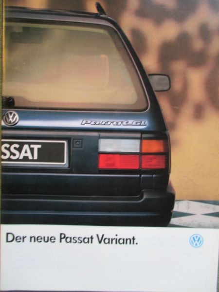 VW Passat Variant Typ35i CL GL GT September 1988