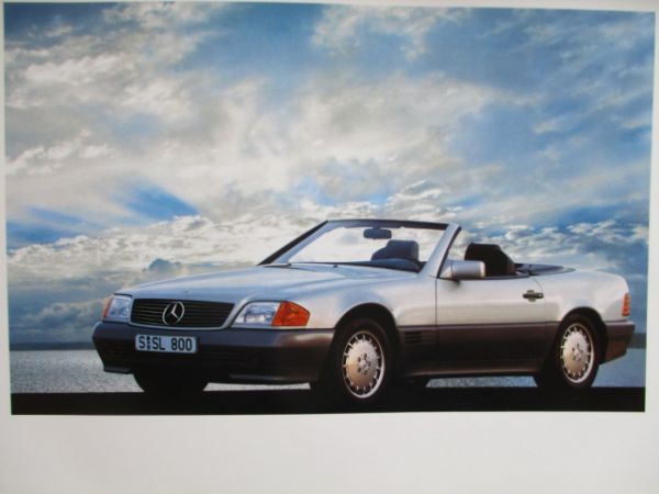 Mercedes Benz SL Edition R129 Vorstellung A3 Format Mappe +300SL Flügeltürer+Historie