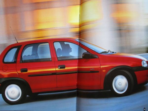 Opel Corsa B City Eco Swing Advantage 3-türer 5-türer Katalog April 1997