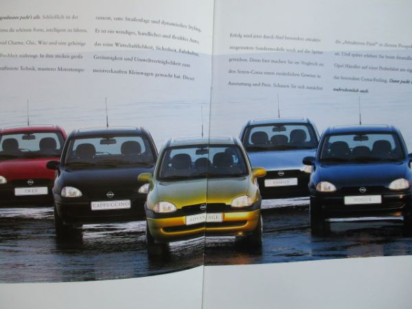Opel Corsa B Advantage Twen family VOGUE cappuccino April 1997