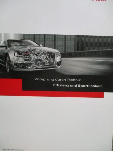 Audi Produktinfo Vorsprung durch Technik Effizienz und Sportlichkeit FSI +TDI Motoren,ASSF,TT 2.0TDI quattro