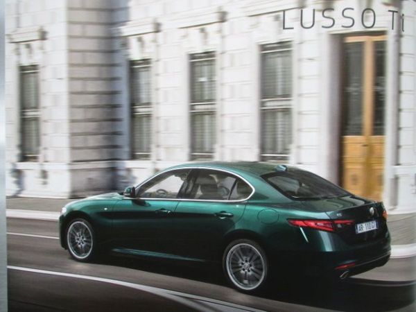Alfa Romeo Giulia +Business +Super +Sprint +Lusso +Veloce +Quadrifoglio Juli 2020