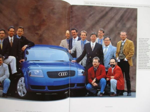 Audi TT (typ 8N) Design auf Rädern Ein erster Blick hinter die Kulissen