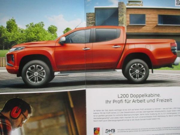 Mitsubishi L200 Select Katalog August 2021 110kw/150ps 2.2 Diesel +Preise
