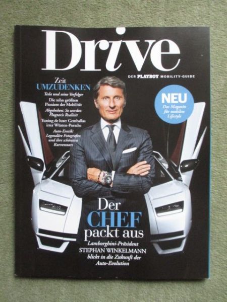 Drive Playboy Mobility Guide Lamborghini, Land Rover Defender,BMW M,Gemballa Marsien