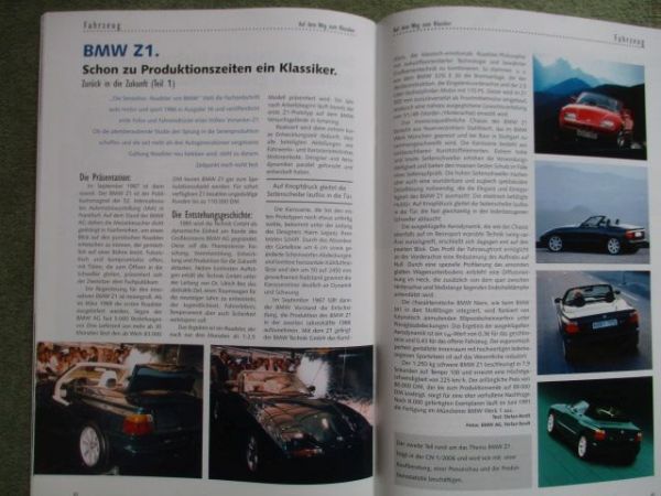 BMW Veteranen Club-Nachrichten 4/2005 Motoroller R10,BMW 328,Z1 Roadster (Teil1),