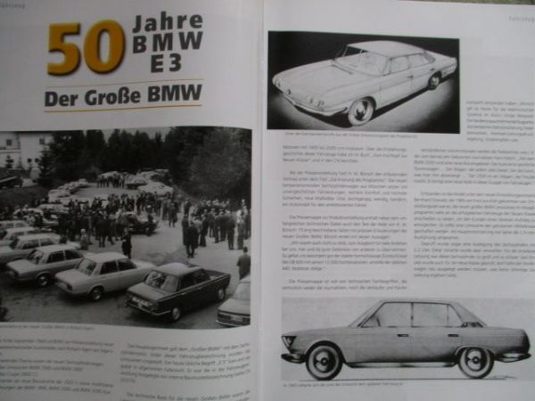 BMW Veteranen Club-Nachrichten 4/2018 50 Jahre BMW E3 und E9,90 Jahre BMW Dixi,329 Reutter Karosserie