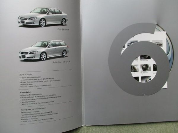Subaru Legacy 30R spec.B+Wagon Englisch +CD