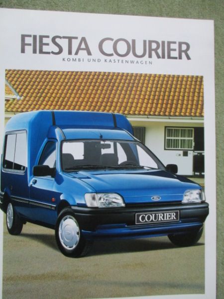 Ford Fiesta Courier Kombi Kastenwagen Katalog Januar 1993