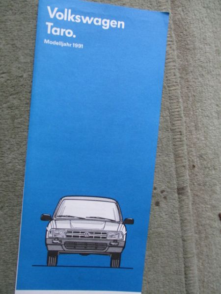 VW Taro C CL Modelljahr 1991 11.März 1991