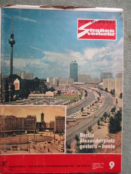 Der Deutsche Straßenverkehr 9/1974 Simson S50,Wartburg 353, WAS 21011,Leerlaufsteuerung am Trabant