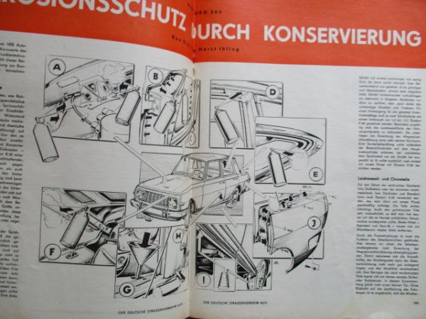 Der Deutsche Straßenverkehr 10/1972 Test Simson Habicht SR4-4