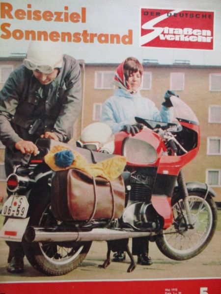 Der Deutsche Straßenverkehr 5/1972 Renault 5,Suzukie GT750J,Kawasak 750H2, Münch-Mammut,