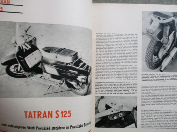 Der Deutsche Straßenverkehr 2/1969 Tatran S125 im Test