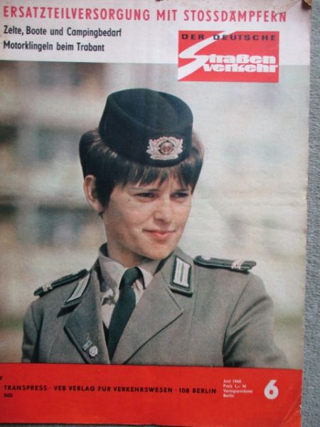 Der Deutsche Straßenverkehr 6/1968 Bat 68/1 68/2,Motorklingeln am Trabant,
