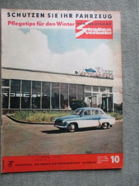 Der Deutsche Straßenverkehr 10/1966 Morris 850,