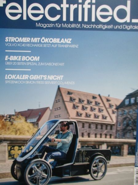 +electrified Magazin 2/2021 Polestar 2,Volvo XC40 Recharger P8 AWD,Honda Jazz,Lexus UX300e,