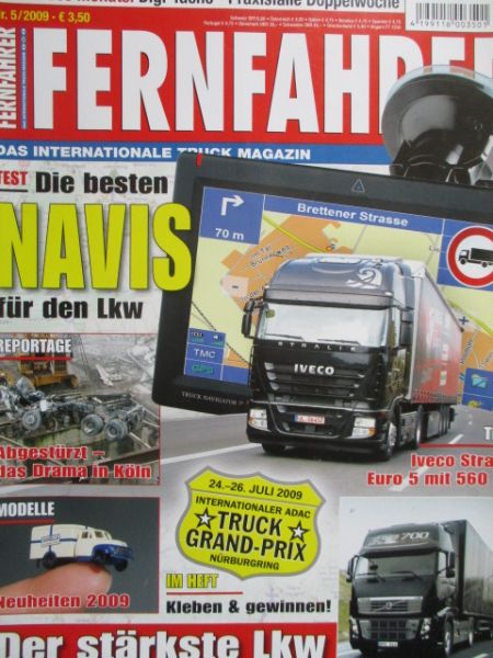 Fernfahrer 5/2009 Volvo FH16,Iveco Stralis