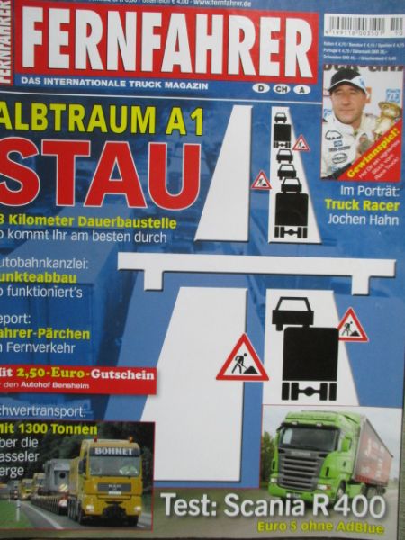 Fernfahrer 10/2009 Scania R400,Truck Race