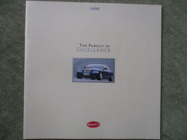 Bugatti EB 118 und 218 Großformat Katalog Pininfarina T50 T35 T57S Atlantic T41 Royale