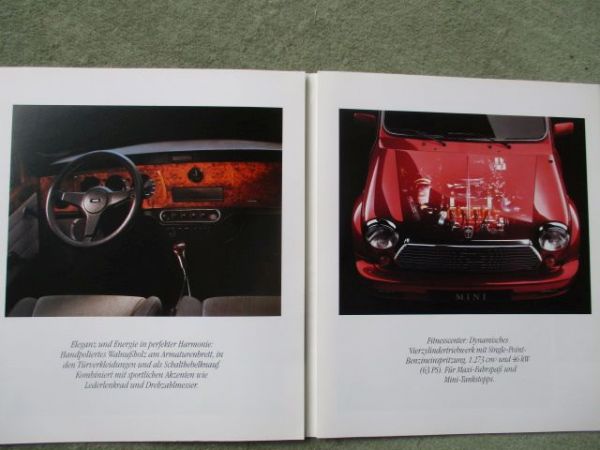 Rover Mini Cabriolet Prospekt 46kw/63ps Februar 1995