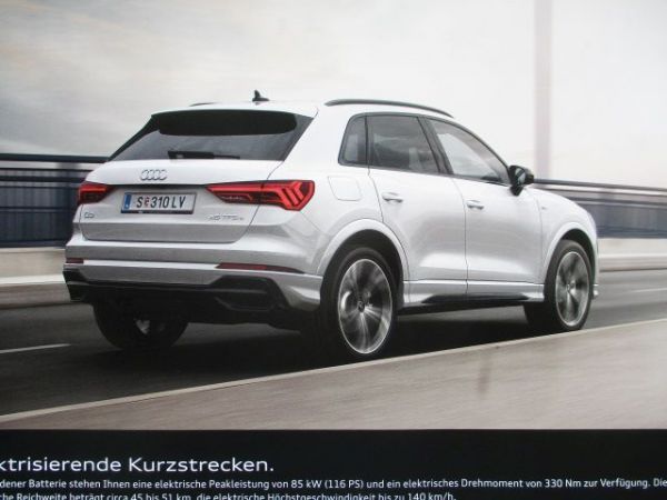 Audi Q3 45TFSI e +Sportback (Typ FY) +Preise März 2021