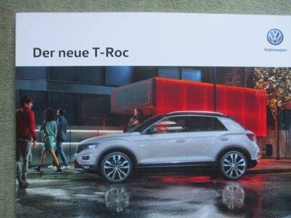 VW T-Roc Sport Style +R-Line Katalog November 2017
