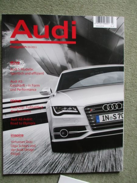 Audi magazin 3/2011 S-Modelle,A5, A6 Avant,