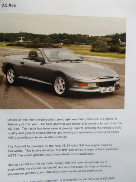 IAD Press Release Englisch Eurotaxi Magia AC Ace Scorpio Wagon Pegaso Z-103