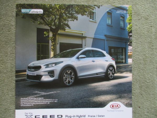 Kia X Ceed Plug-in-Hybrid Preisliste Juli 2020