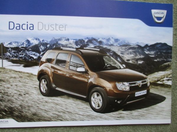 Dacia Duster Prospekt August 2010  +Ambiance +Lauréate +Zubehör Version Österreich