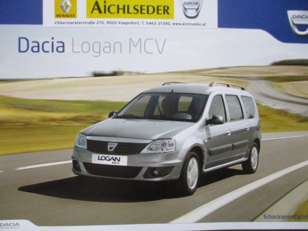 Dacia Logan MCV Katalog Österreich Juli 2010